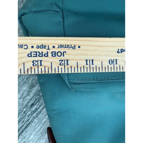 Dooney & Bourke Crossbody Bag Purse Teal Nylon Leather Trim Duck Logo Vintage - Picture 6 of 9